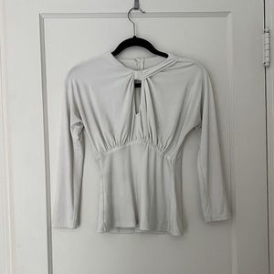EUC White Malia Top by Pinup Girl Clothing